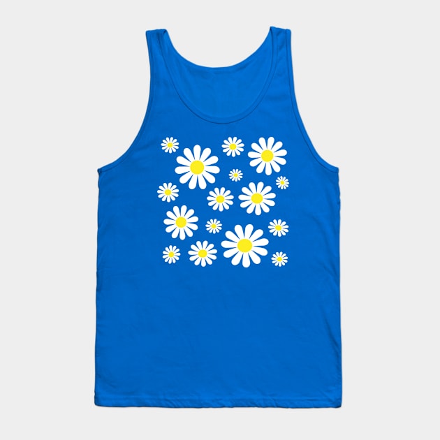 Chamomile pattern Tank Top by PharaohCloset